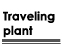 The traveling plant