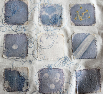 "MRSA Quilt", Anna Dumitriu